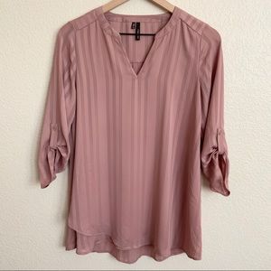Maurices Mauve Pink Blouse